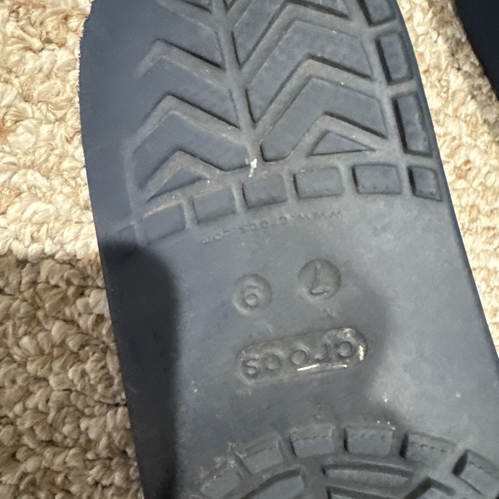 Crocs Men (7)and Women (9)Crocband II Slides Navy