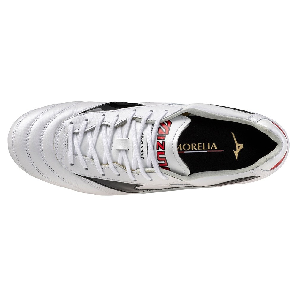 MIZUNO Soccer Cleats MORELIA 2 JAPAN P1GA250109 White Normal stitch 2025 MODEL