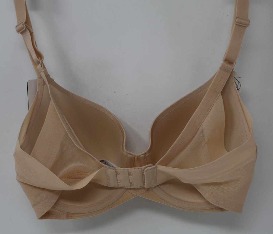Wacoal Ultimate Side Smoother Contour T-Shirt Bra size 30DD Tan Style 853281