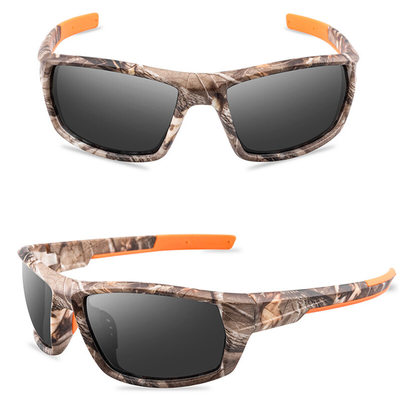 Tactical Polarized Camouflage Sunglasses Outdoor Sport Fishing Driving Glasses
