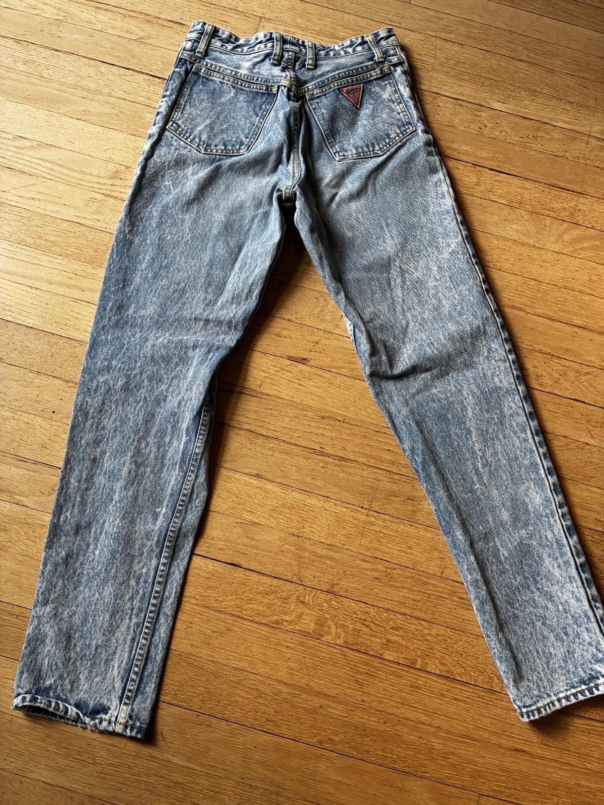 Vintage 80s Georges Marciano for Guess Acid Wash Ankle Style 1050 Sz 31
