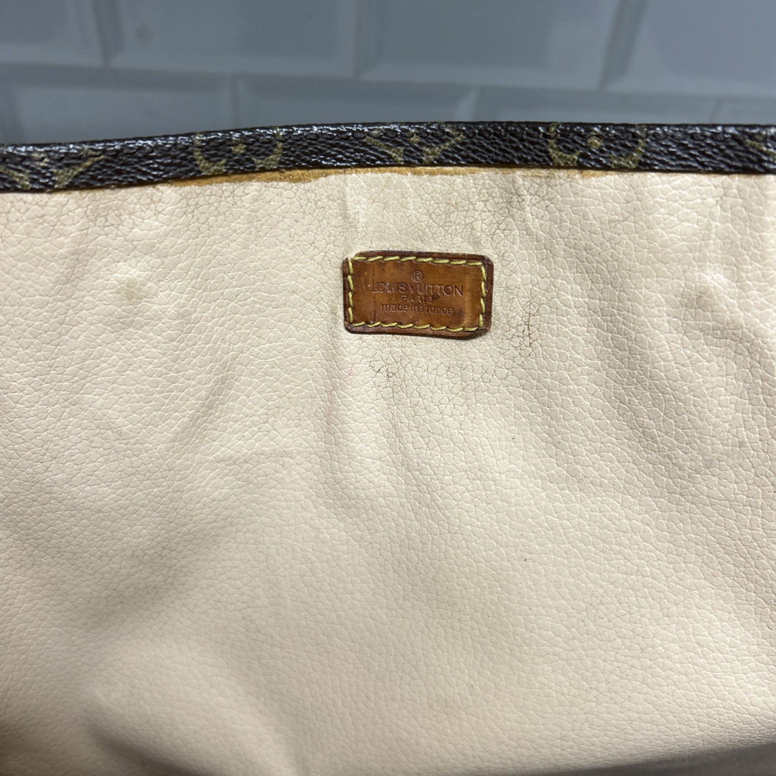Vintage Louis Vuitton Brown Monogram Canvas Sac Plat – 1 OWNER 🔥🔥