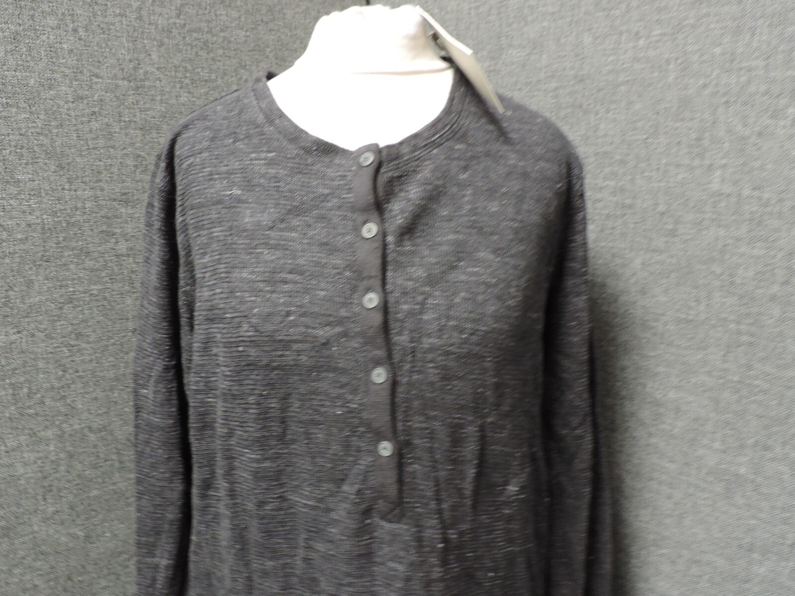 Poetry Knitted Jumper Dress Grey UK 10 LN121 MM 13
