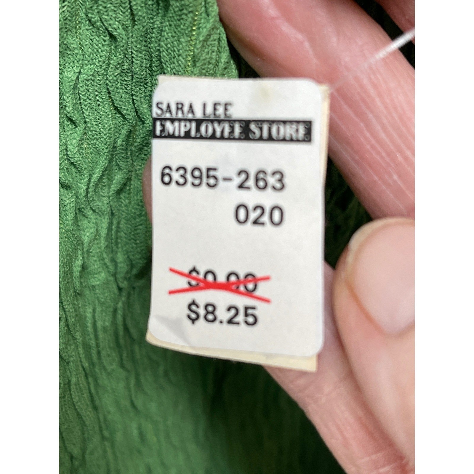 Vintage Rave lime Green Crinkle Plisse Top Short Sleeve USA Large NWT 90s