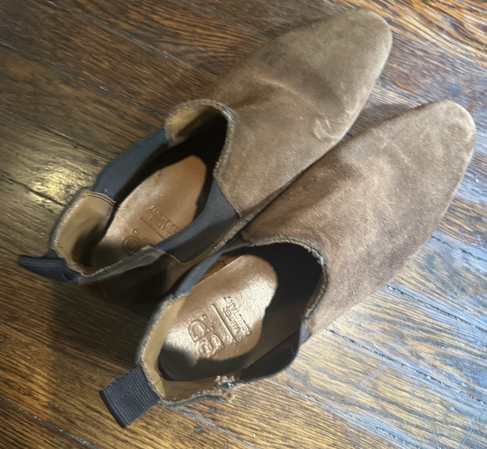 Brown Chestnut Suede Chelsea Boots | Men’s 11