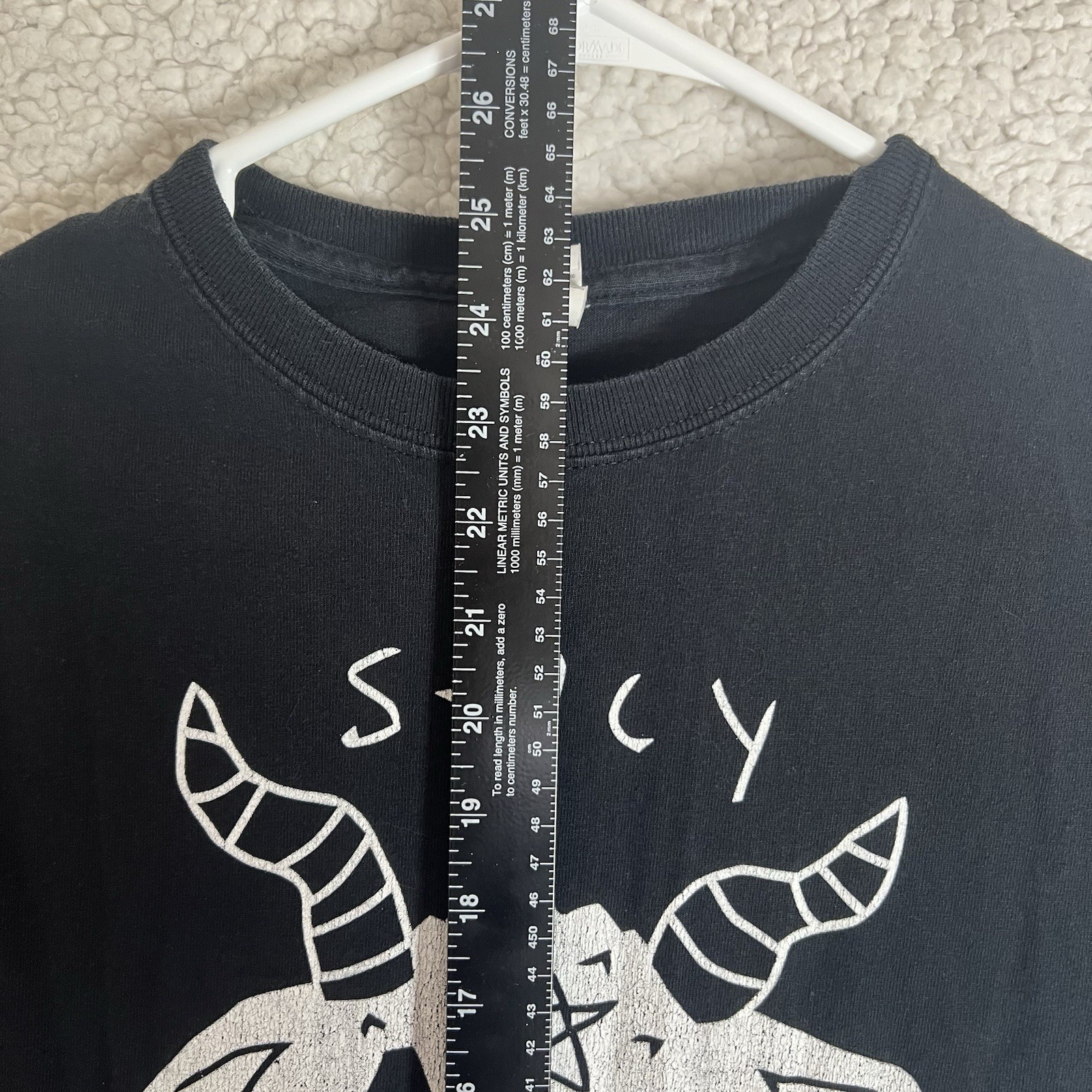 Gildan Ultra Cotton Black Short Sleeve Shirt “Spicy Heck Boy” Small