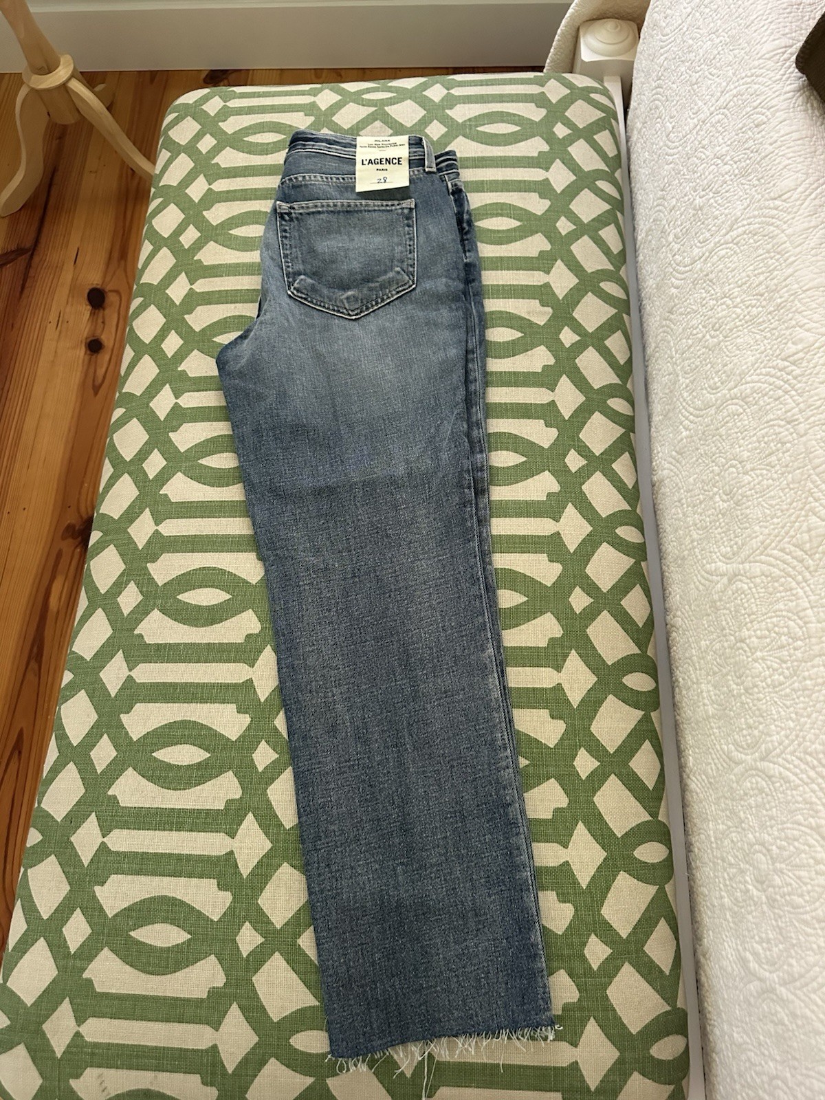 L’agence Milana Low Rise Stovepipe Jeans Size 28