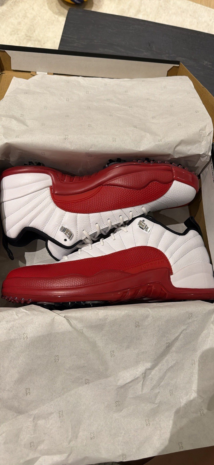 jordan 12 golf shoes size 11