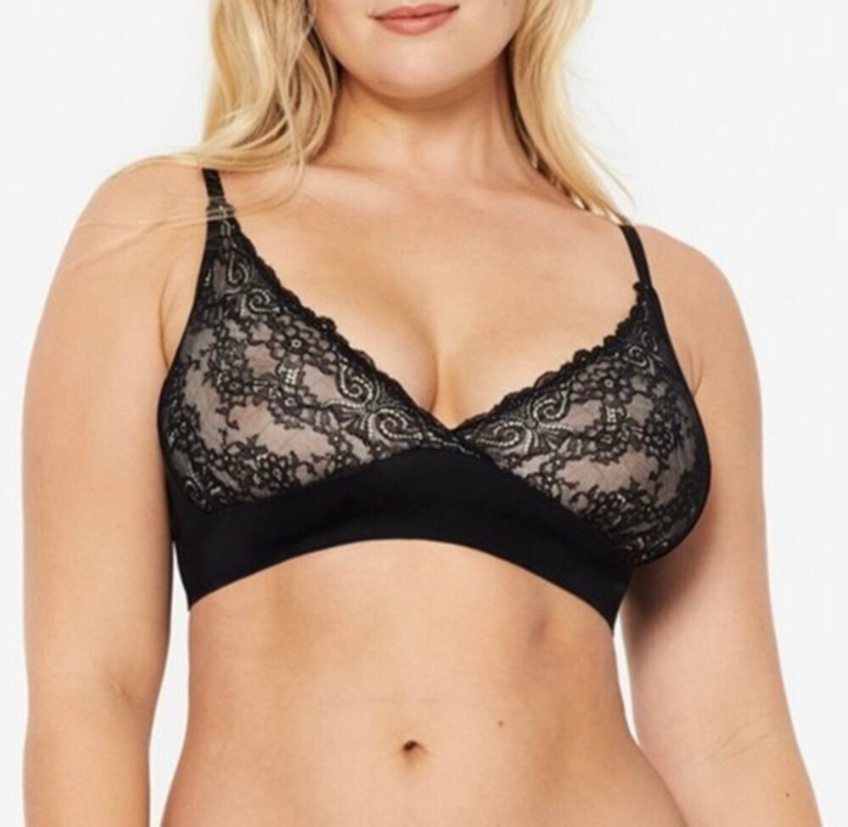 RUBY RIBBON LACE SECOND SKIN DEMIETTE #1776 NEW!