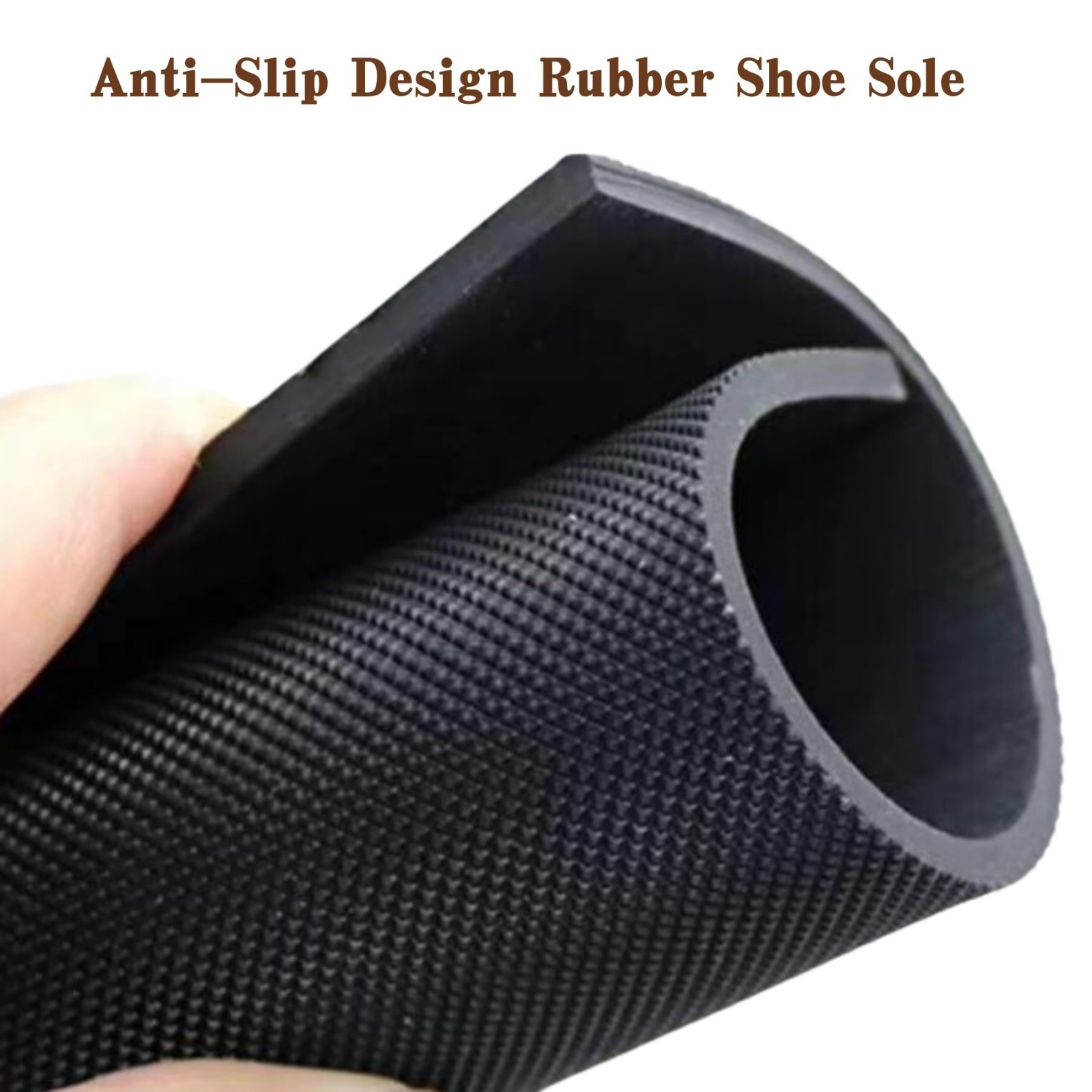 Shoe Sole Repair Rubber Sheet 3/16″ Thick – Replacement Soles for Boots & Shoes