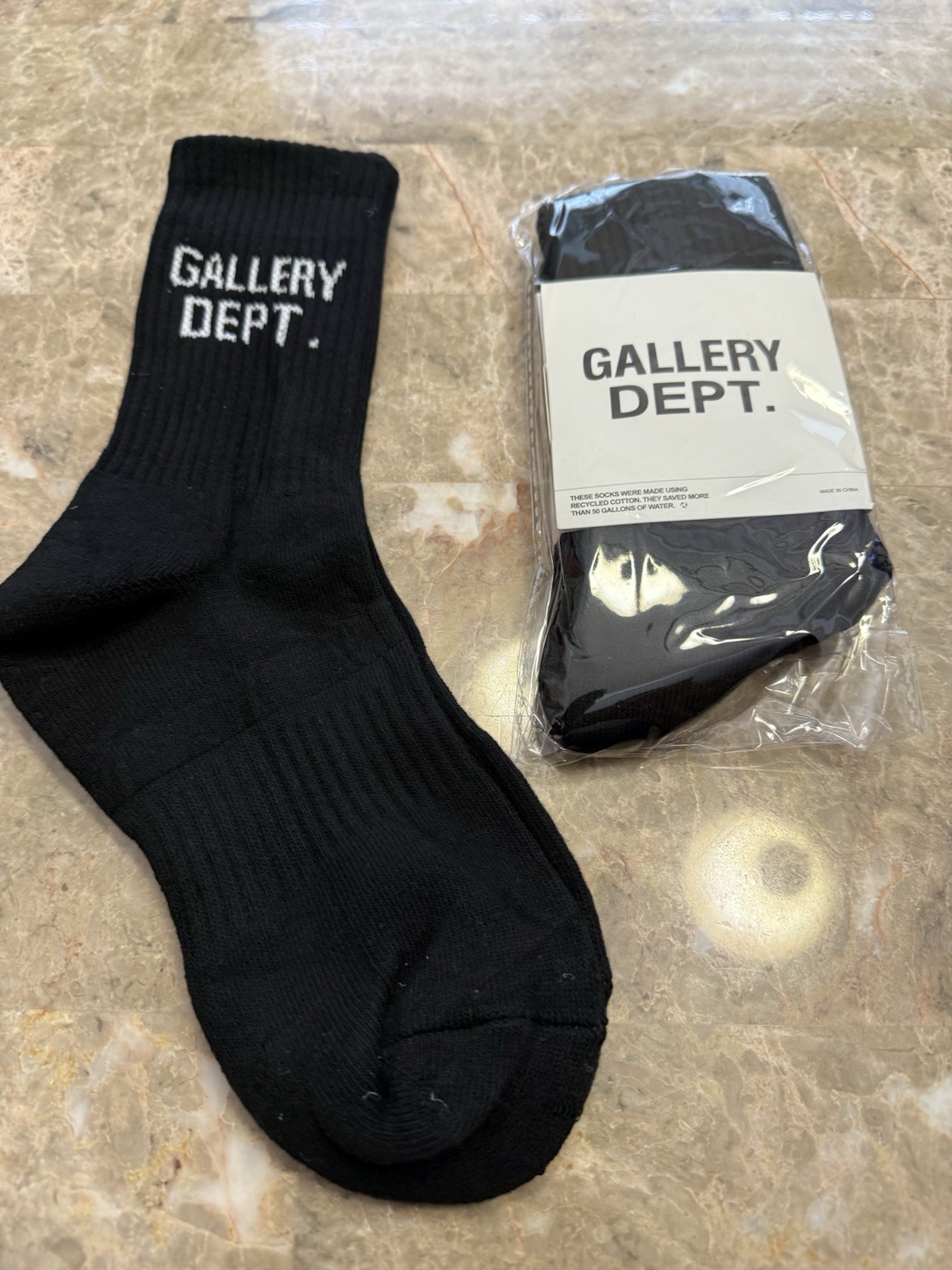 Black Gallery Dept Stretch-Woven Socks – M-L (9-13) 2 Pairs