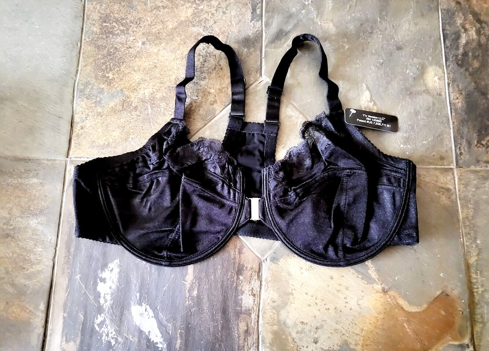40D Y’S Front or Back Close Full Coverage Underwire Ride On Racerback Bra