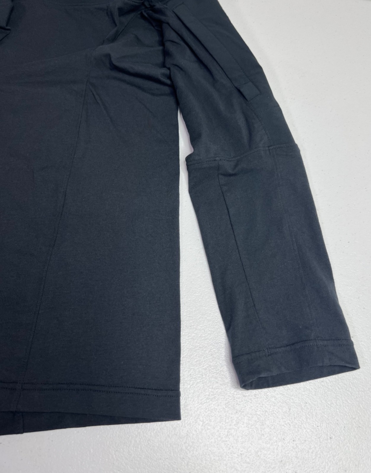 Under Armour Mens L Tactical Combat Shirt 1/4 Zip Long Sleeve Black 279639 NWOT