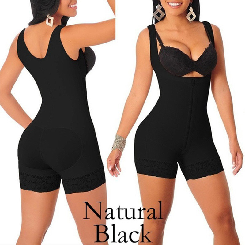 Fajas Colombianas Reductoras Abdomen Post Surgery Para Mujer Body Shaper Corset