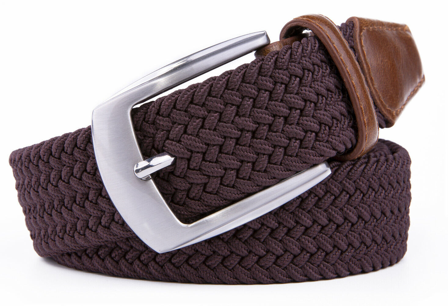 Elastic Fabric Braided Belt,Enduring Stretch Woven Belt for Unisex Men/Women/Jun