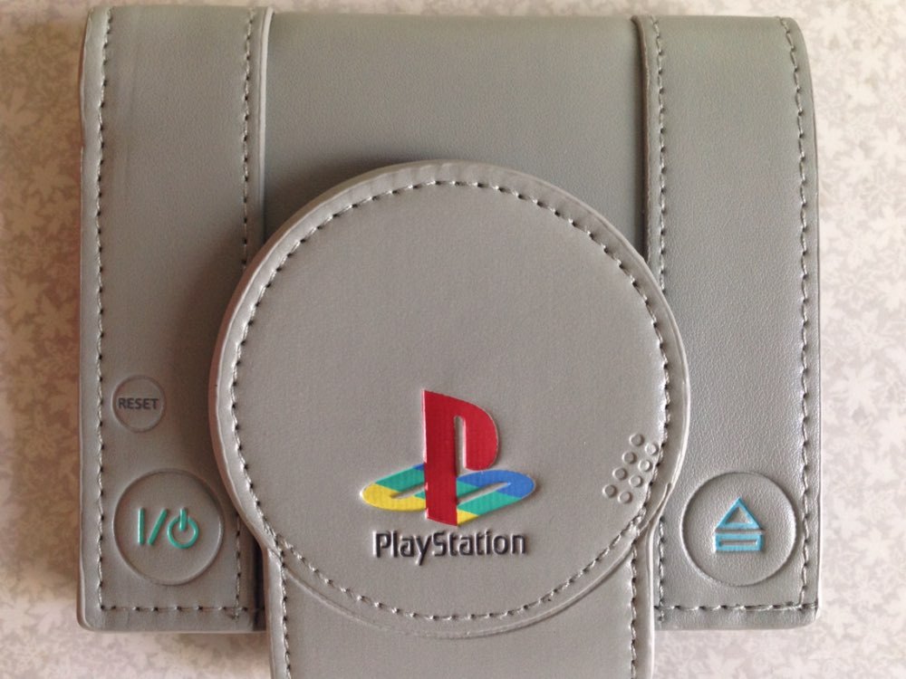 Sony Playstation Wallet Console Shaped Bifold Wallet Student Individuality Gift