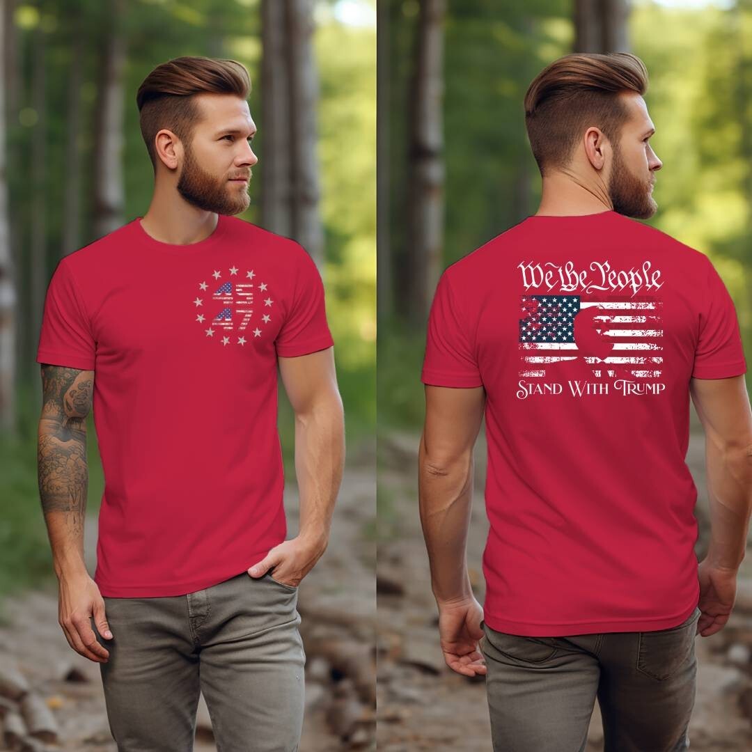 Trump 2024 We The People MAGA 45 47 Missed Me Never Surrender Legend T-Shirts