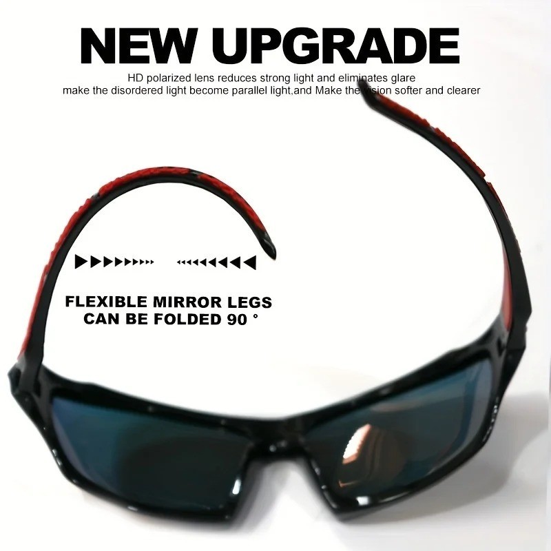 New 2026 Polarized Vertex Men AntiGlare Fishing Cycling Driving Sport Sunglasses