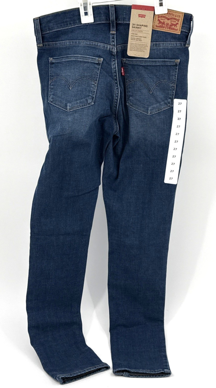 Levi’s Women’s 311 Shaping Skinny Mid Rise Stellar Strech Jeans 27 x 30