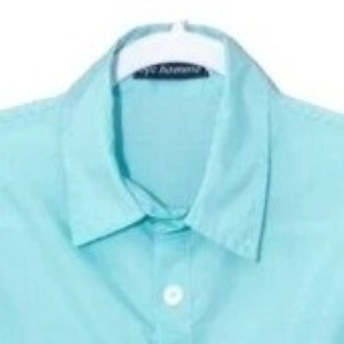 Byc Homme Turquoise Button-Up Shirt Womens Long Sleeve Size XL