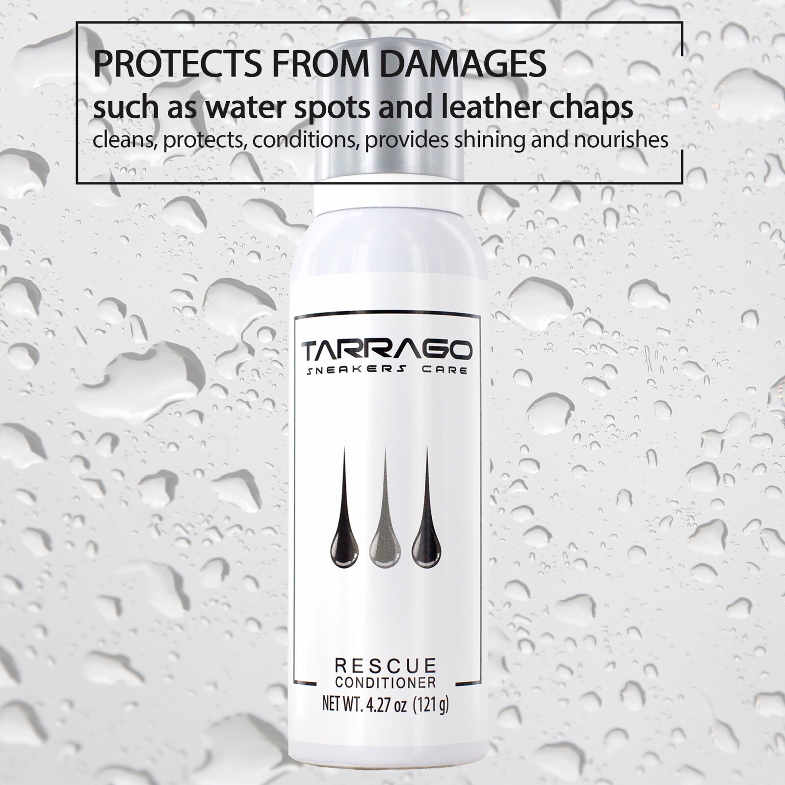 Tarrago Sneakers Rescue Leather Shoe Conditioner | Natural Protection |4.4 fl.oz