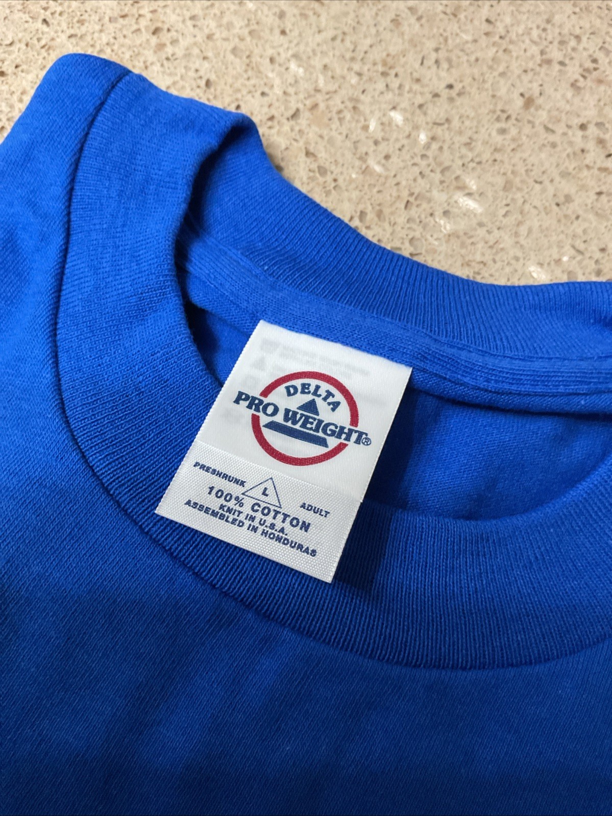 Presidential Physical Fitness Tshirt Blue Sz Large Delta Cotton Chest 44×30” New