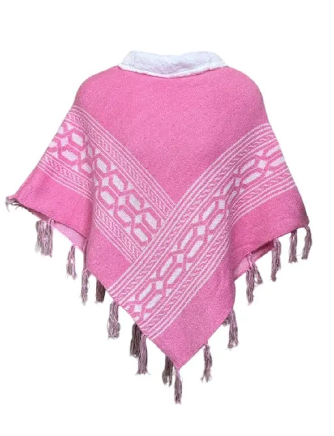 Women Knitted Poncho Very Elegent Stylish. Very Cozy For Winter Wear. Free Size.