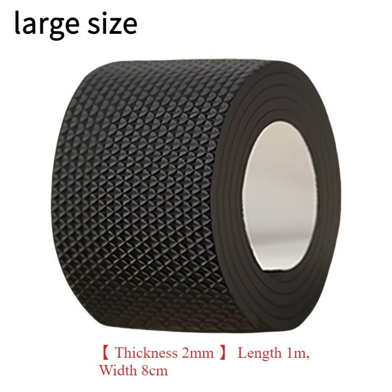 Self-Adhesive EVA Shoe Sole Repair Patch Black Rubber Anti-Slip Protector Pads
