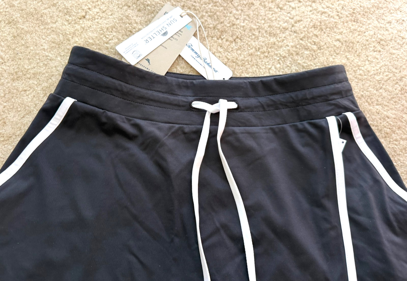 NWT NEW Tommy Bahama ABBY JERSEY skort M MEDIUM blended fabric SUN SHELTER
