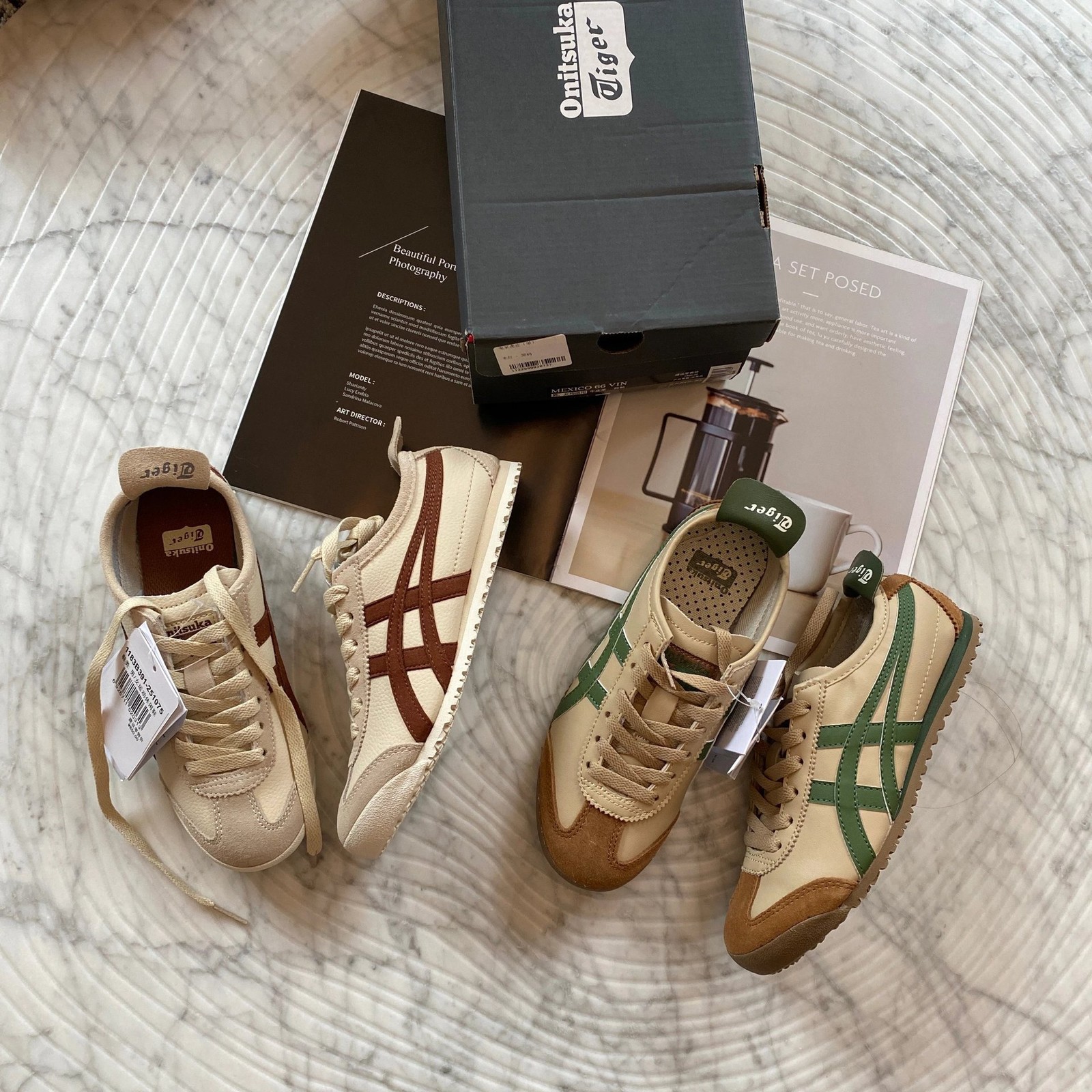 0nītsuka Tiger MEXīC0 66 1183C102 Casual Sneakers Unisex Size mens womens shoes