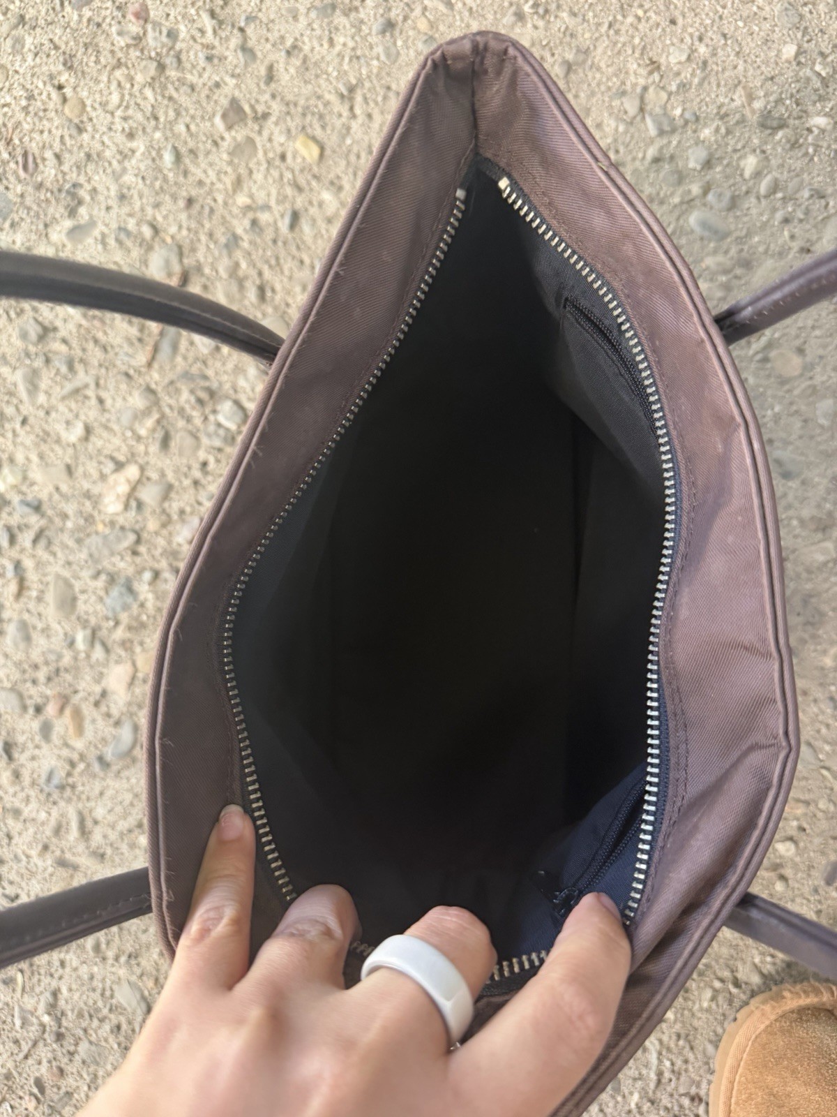 Burberry Brown Medium Tote Handbag