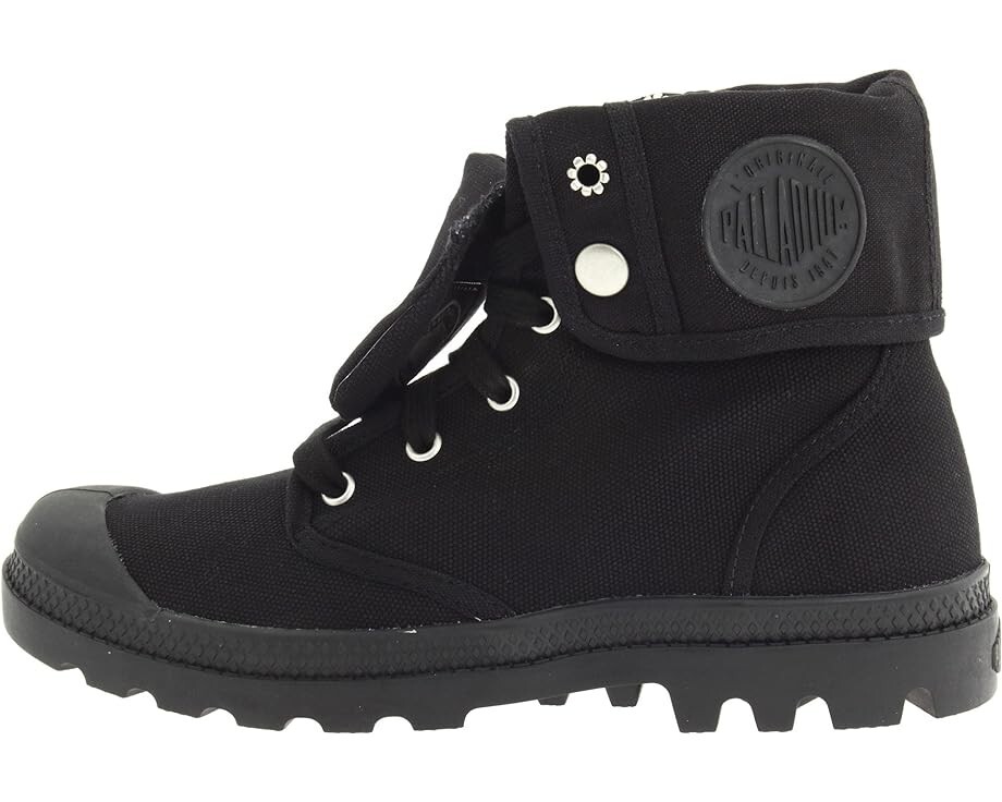 Palladium Women’s Black Baggy Foldover Lace-Up Boots