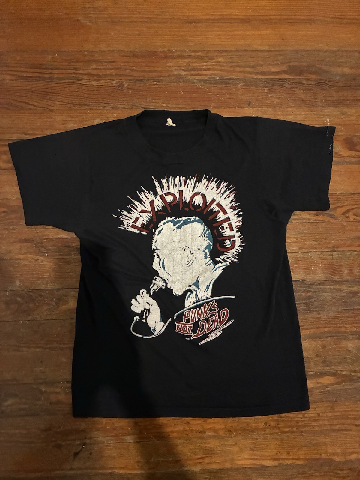 The Exploited vintage t-shirt single stitch GBH Crass Dead Kennedys UK Subs punk
