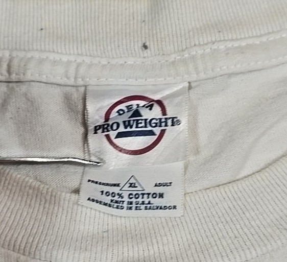 Vtg White God Bless America 911 World Trade Center Memorial T-Shirt – Size XL