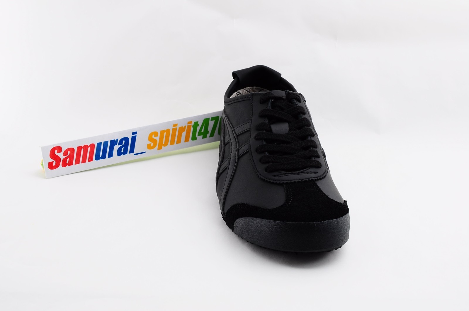Onitsuka Tiger Genuine MEXICO 66 1183C102 BLACK /BLACK US Buyer No Import duties