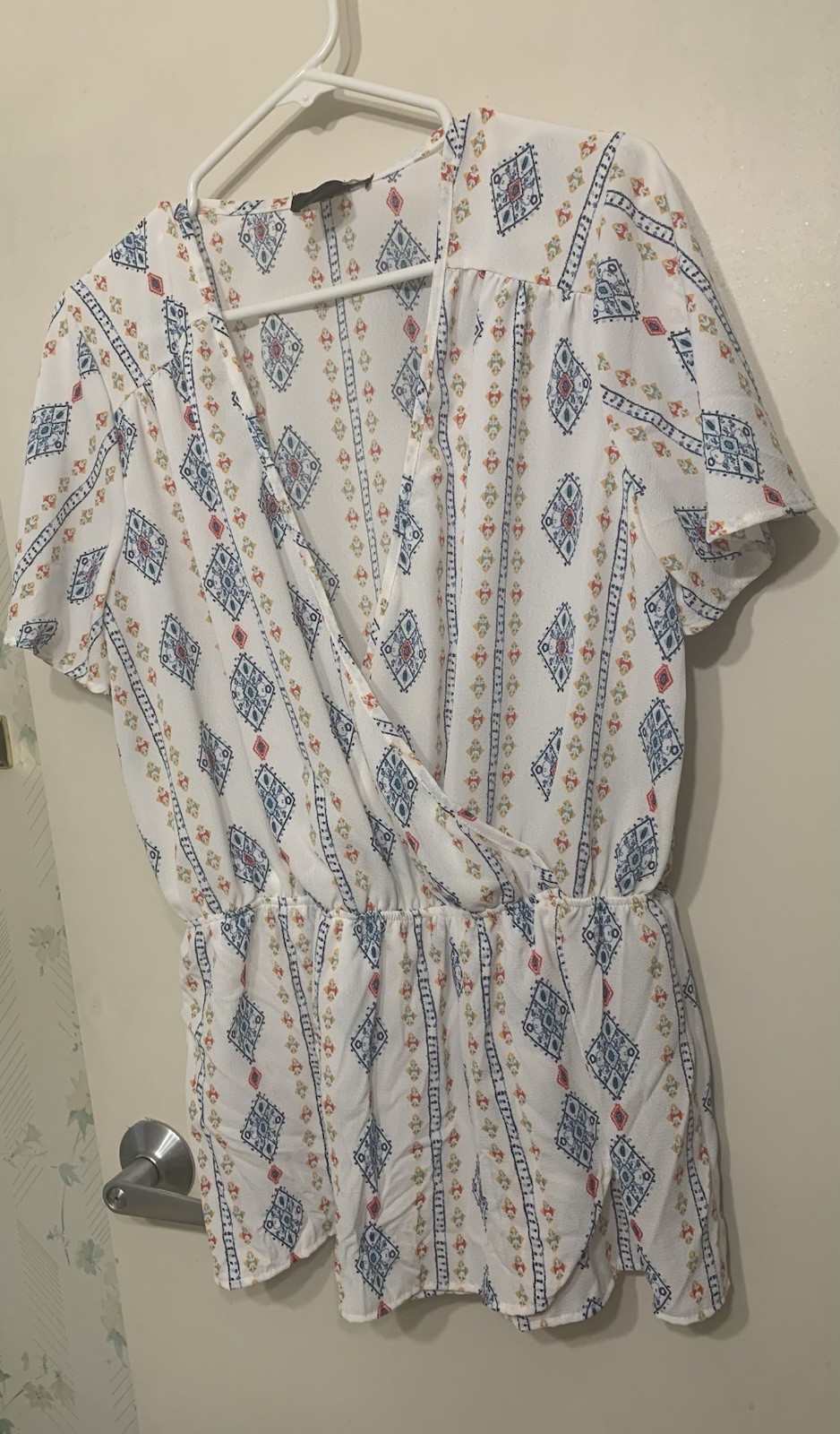 Polyester Spandex Blouse XL Harmonious Multicolor, Aztec
