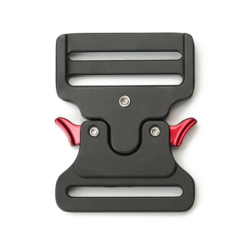 Tactical Quick Release Buckle Black for 50-52mm Webbing, Heavy Duty Belt Buckle