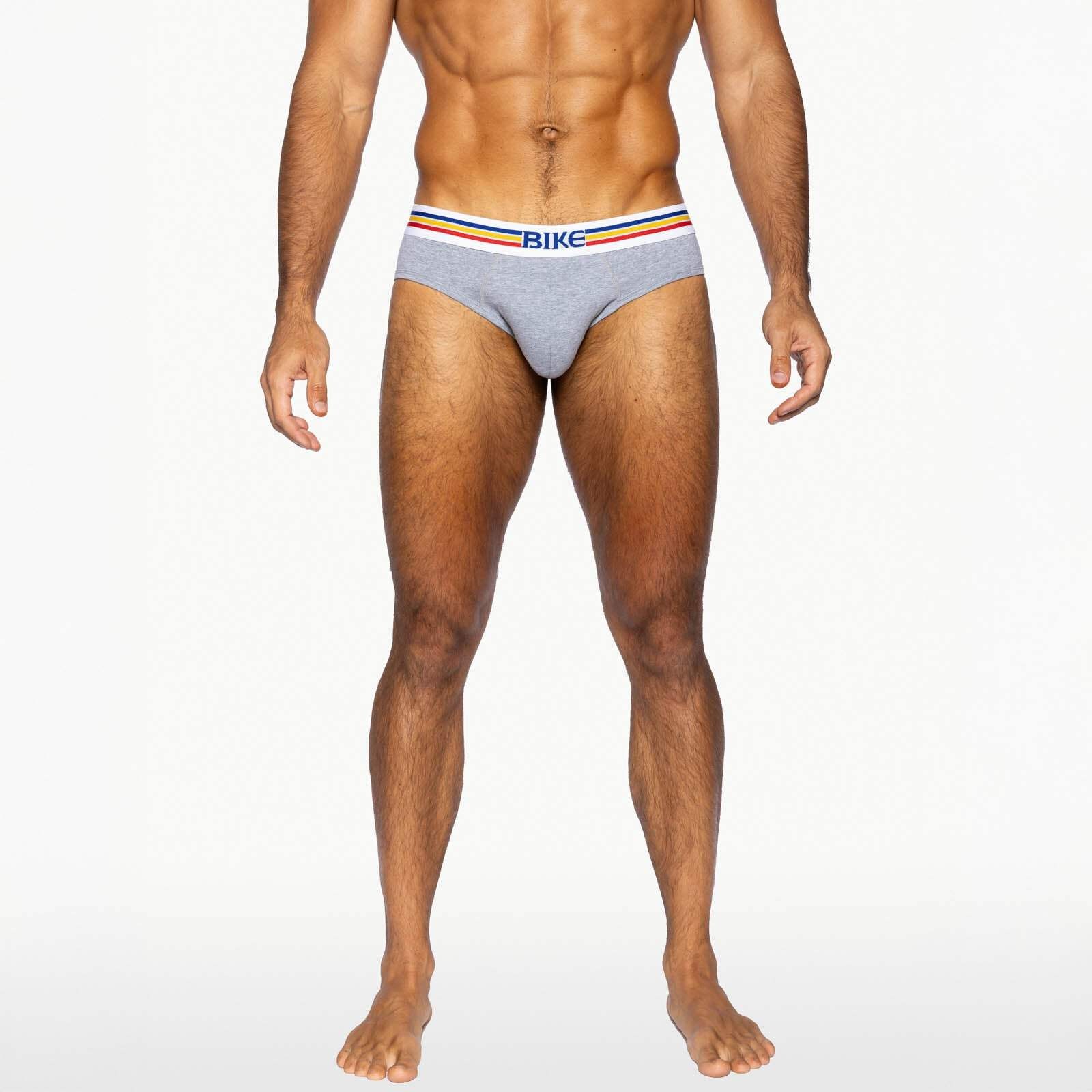 BIKE Athletic Stretch Cotton Brief – Men’s Classic Breathable Support Brief in G