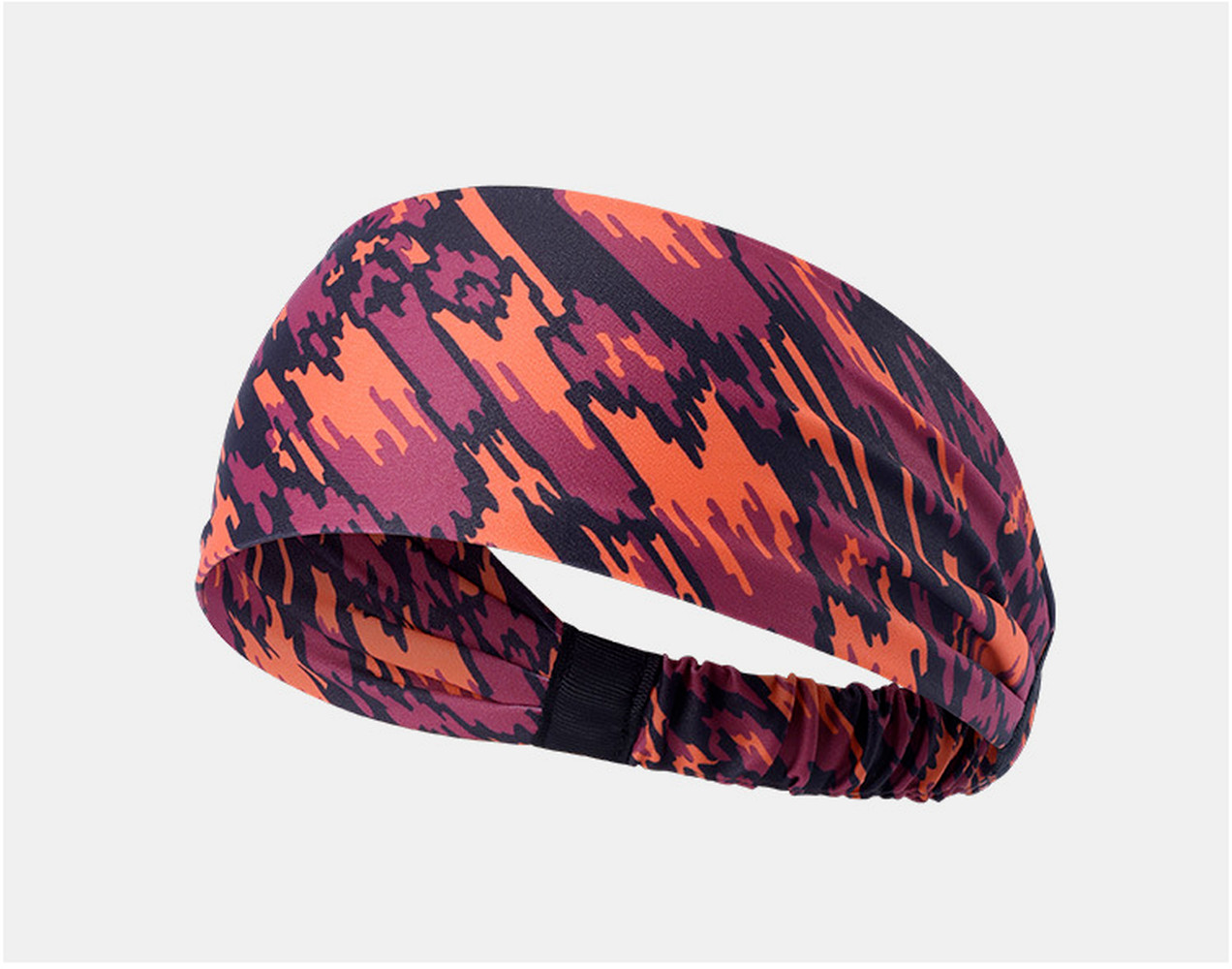 Non Slip Elastic Wide Headband Yoga Running Workout Hair Band Women Men Headwear