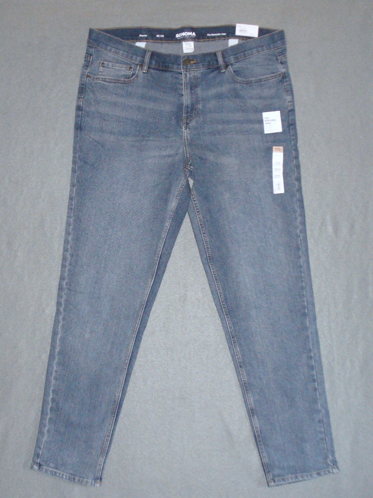 NWT Big & Tall Mens Sonoma Regular Fit St Leg Med Jeans – U Pick Size – MSRP $48