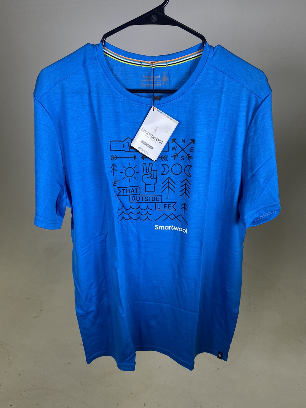 Smartwool Sport 150 Short Sleeve Men’s Graphic T Sizes – S, M, L, XL, XXL – NEW