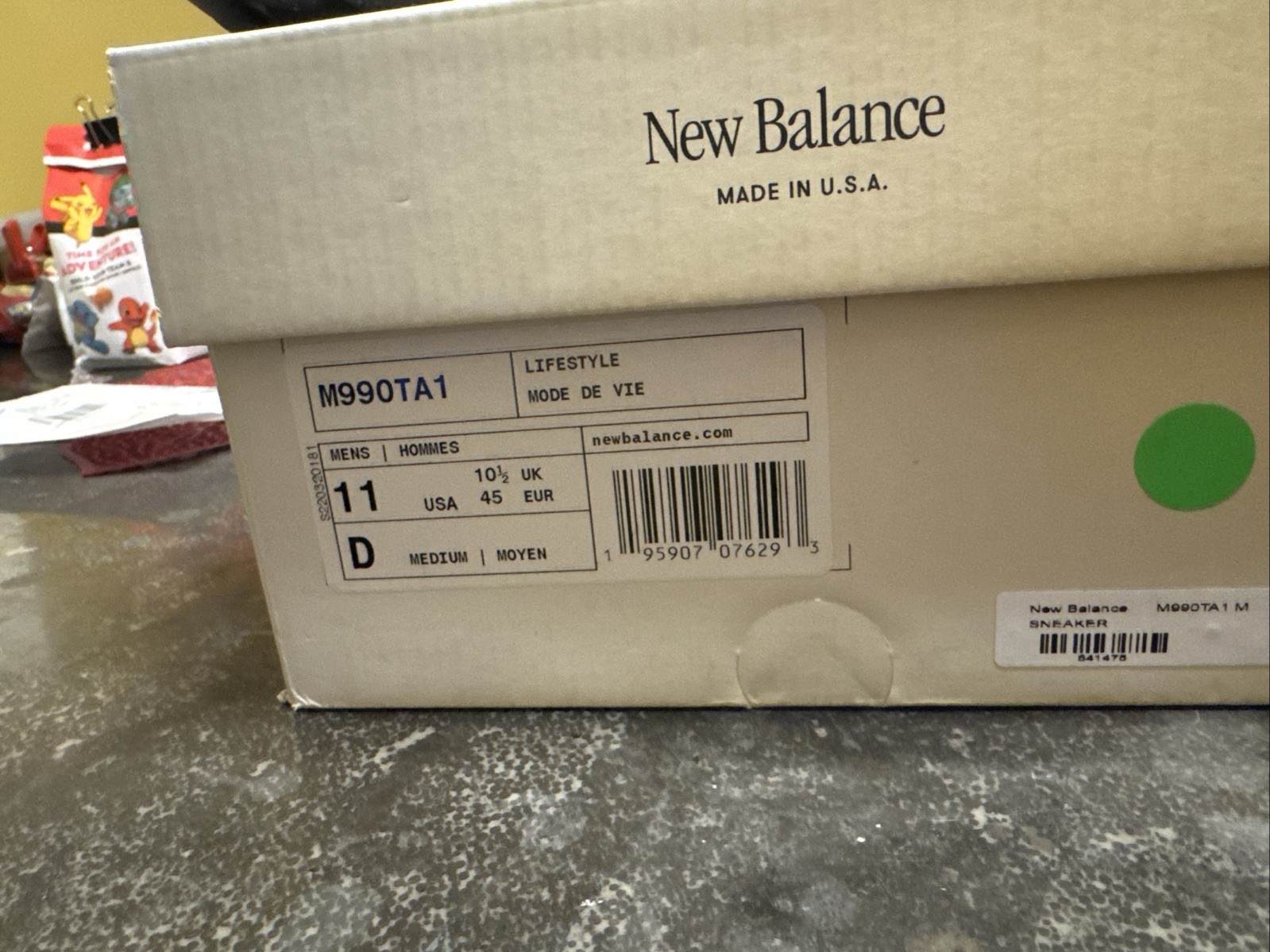 Size 11- New Balance 990v1 / Teddy Santis / Marblehead/ M990TA1/ COND 8.5/10