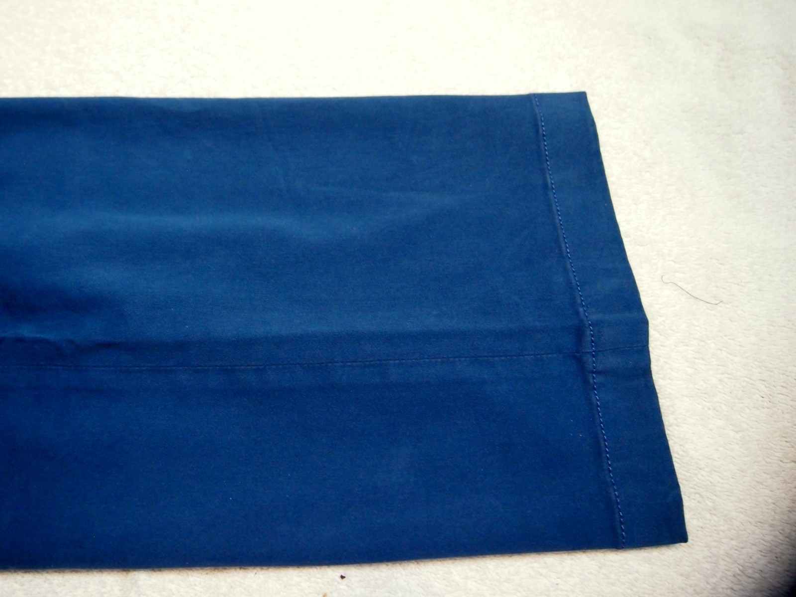 Peter Millar Signature Sateen Cotton Blend Pants NWT $188 36 x 32 Navy Blue