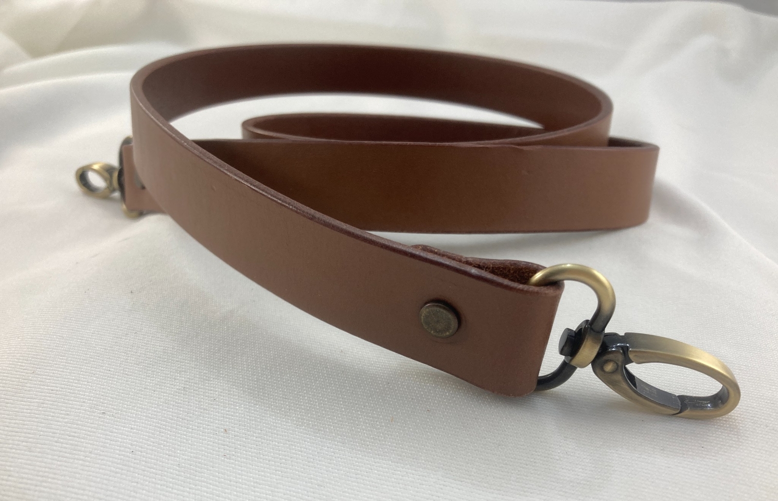 1″ Cowhide Leather Cross Body or Shoulder Purse Bag Replacement Strap 8 lengths
