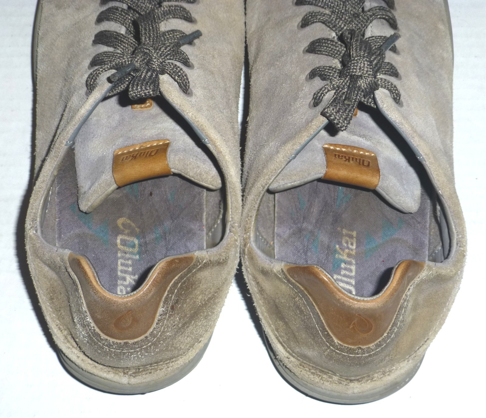 OluKai Lae’ahi Li Kala Men’s Leather Suede Upper Lace Up Shoes Sz: 11 10484-7B7B