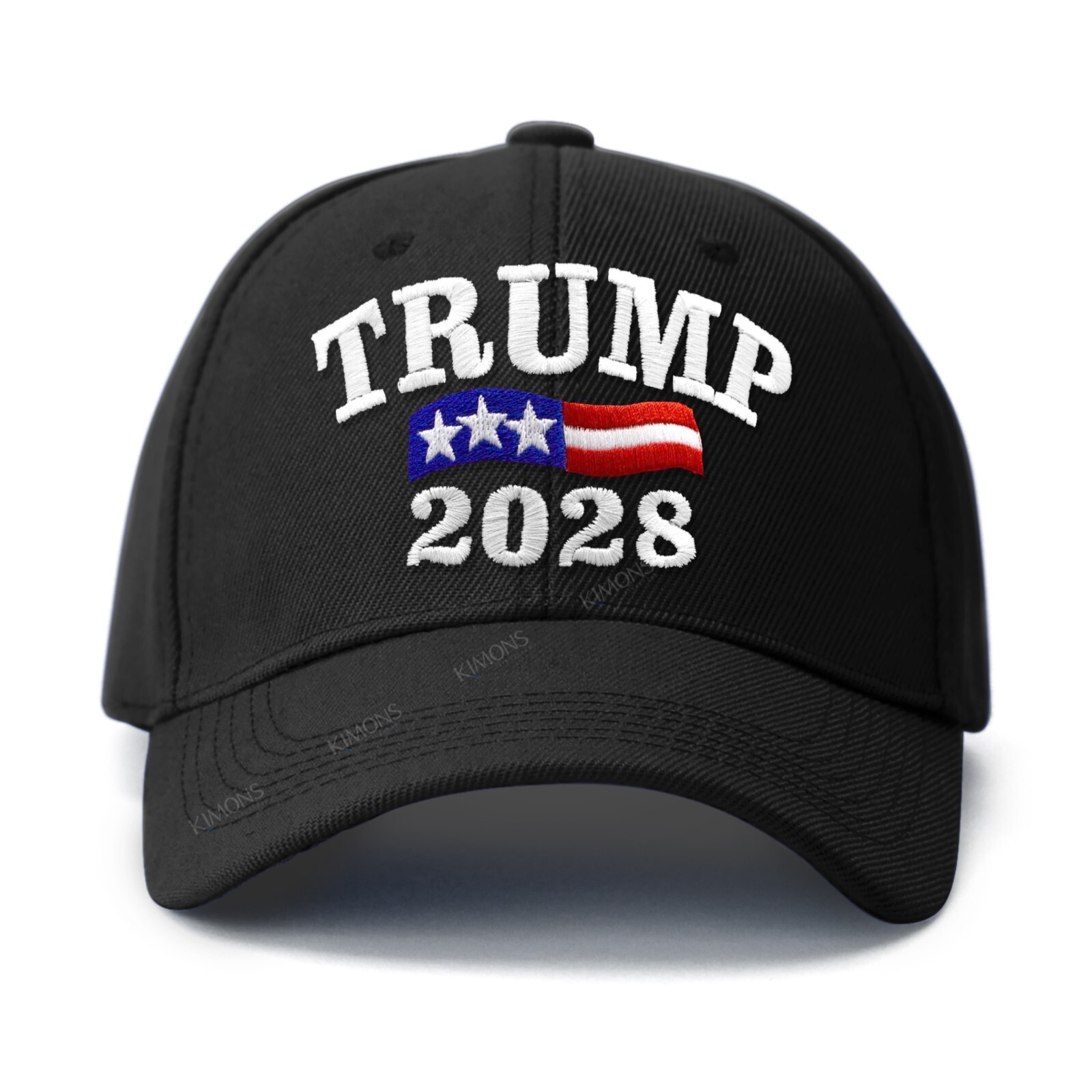 Donald Trump 2028 Hat Trucker Cap Baseball MAGA USA Flag