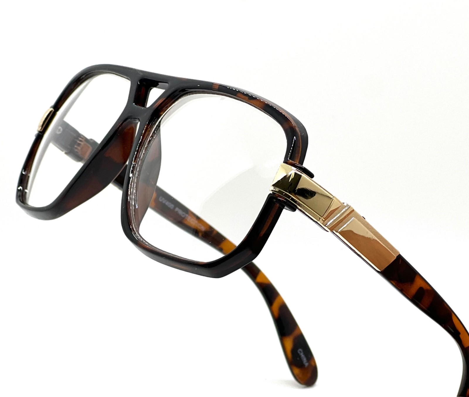 GAZELLE SWAG SQUARE HIP HOP AVIATOR SUNGLASSES OVERSIZED RETRO DESIGNER FASHION