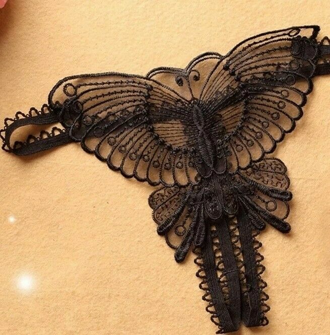 Crotchless Panties – SexyLingerie – Womens Underwear – Butterfly Shape G-String