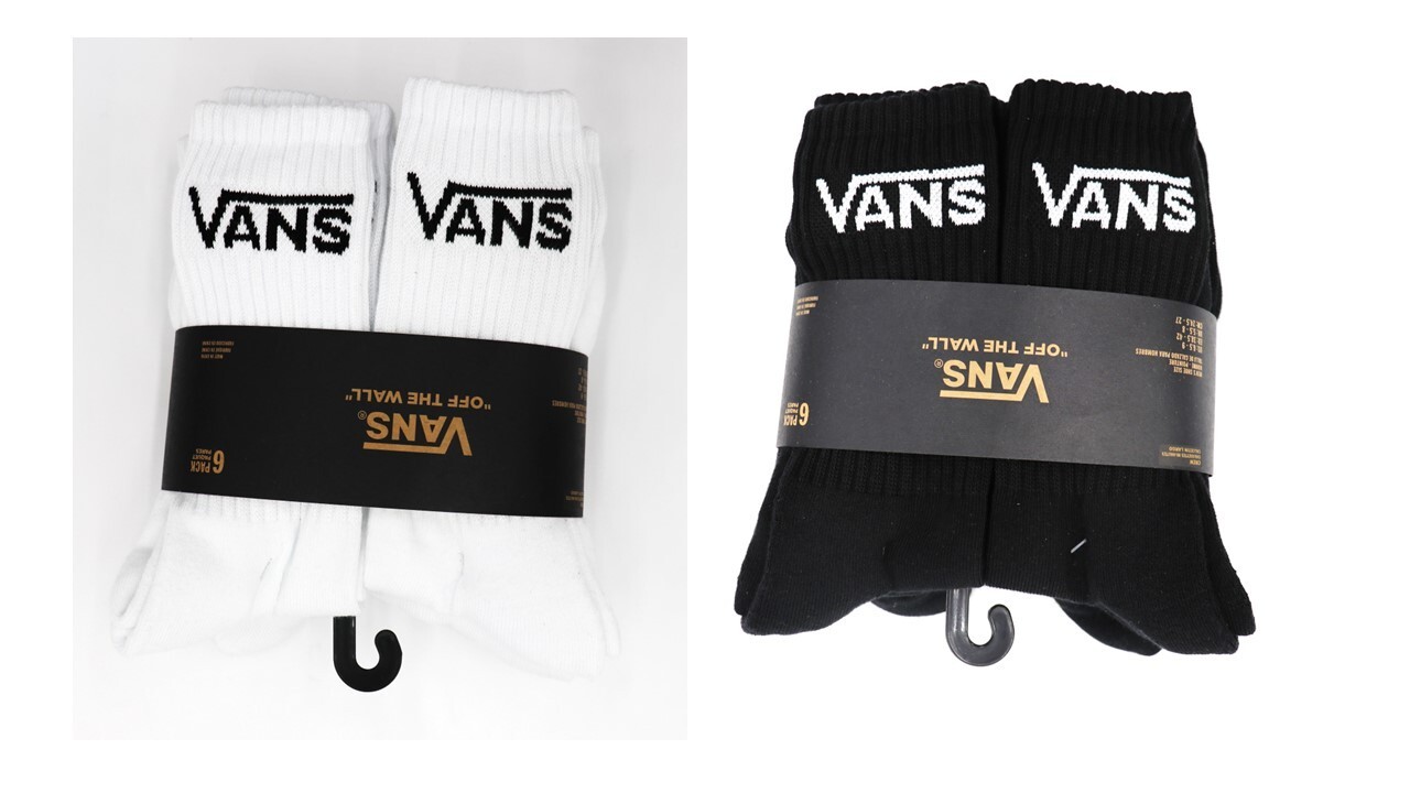 Vans “Off The Wall” 6 Pack Socks