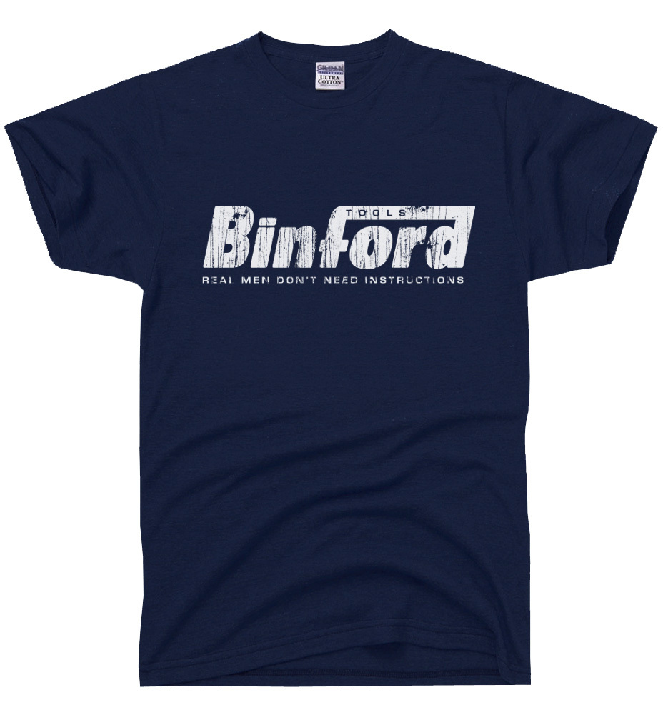 BINFORD TOOLS Funny Home Improvement TEE Tool Time Retro Tim 90s TV t-shirt
